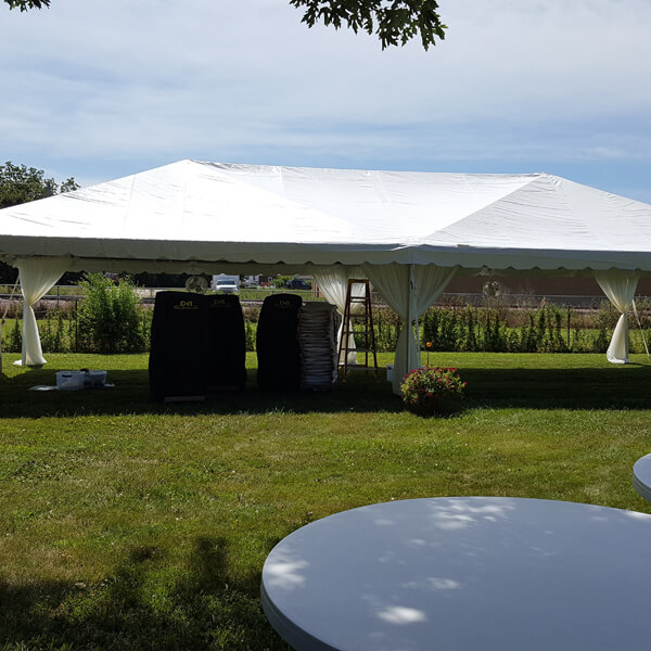 20x40 Frame Tent | Celebrations by Rent-All located in Sioux Center and Storm Lake | Tents for Rent