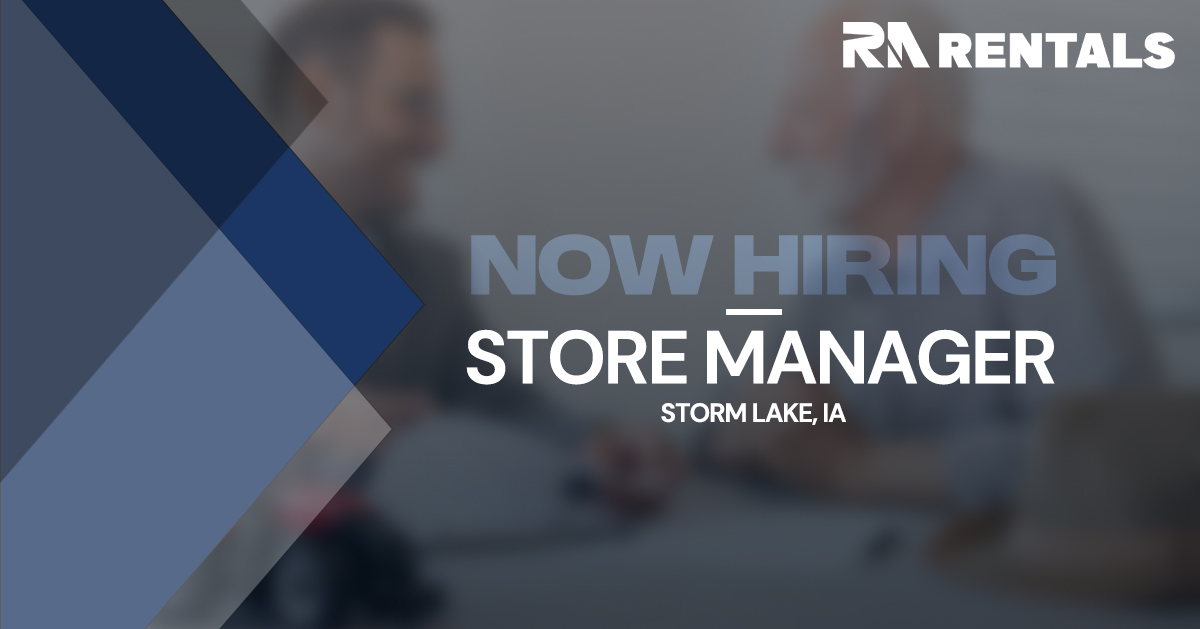 RA Rentals, Rent-All, Store Manager